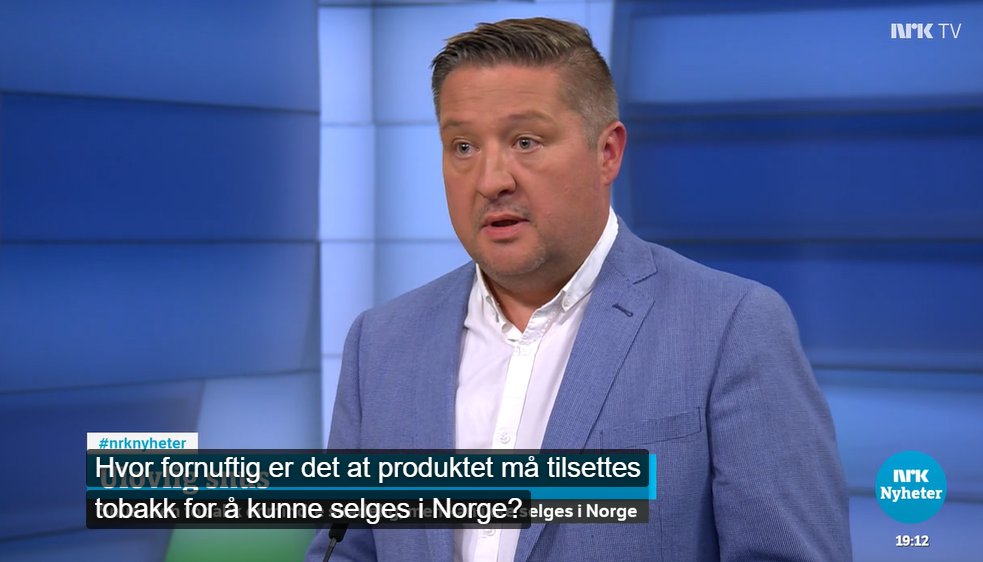 Erlend Bø i Helsedirektoratet på NRK Nyheter